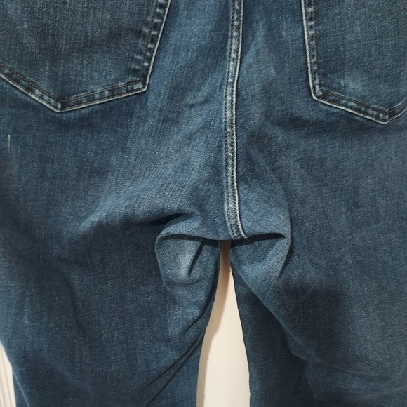 Lane Bryant Dark Wash Mid-Rise Straight Denim Jeans in Size 20 - Picture 6 of 13